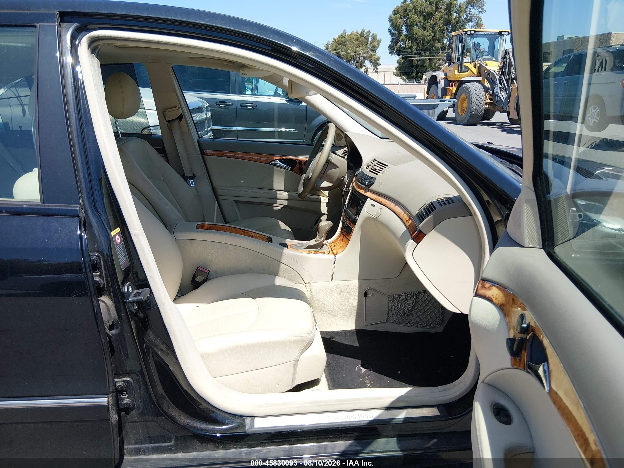2006 Mercedes-benz E 350   Black vin: WDBUF56J66A808027