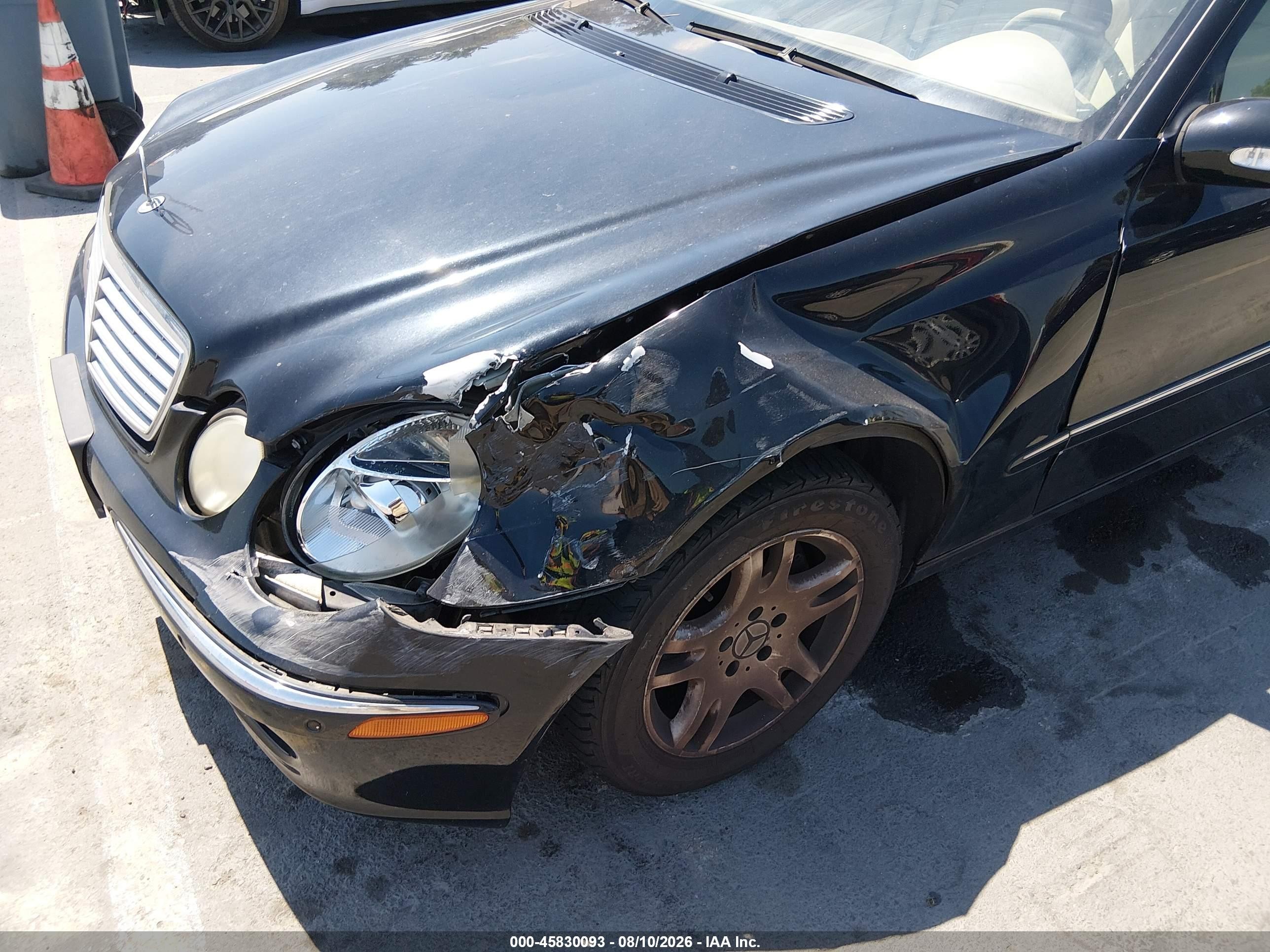 2006 Mercedes-benz E 350   Black vin: WDBUF56J66A808027