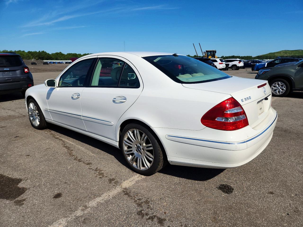 2006 Mercedes-benz E 350 White vin: WDBUF56J66A861536