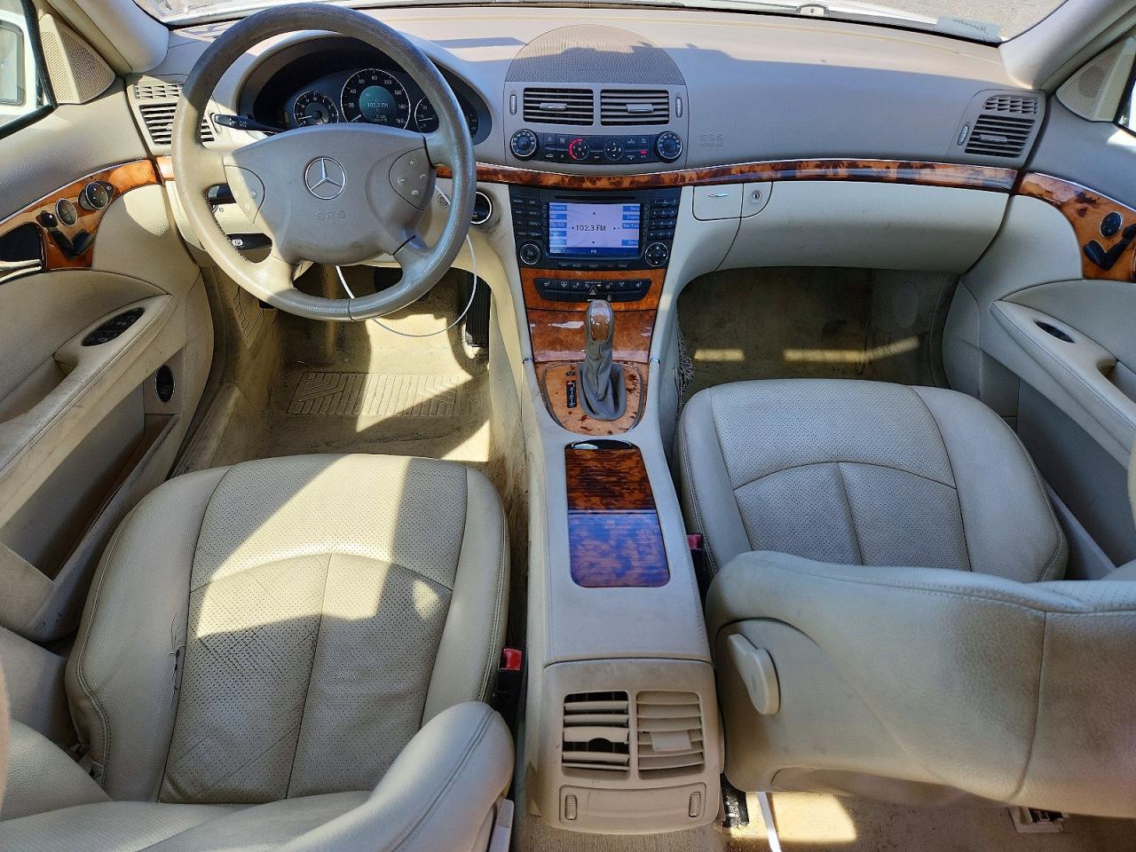 2006 Mercedes-benz E 350 White vin: WDBUF56J66A861536