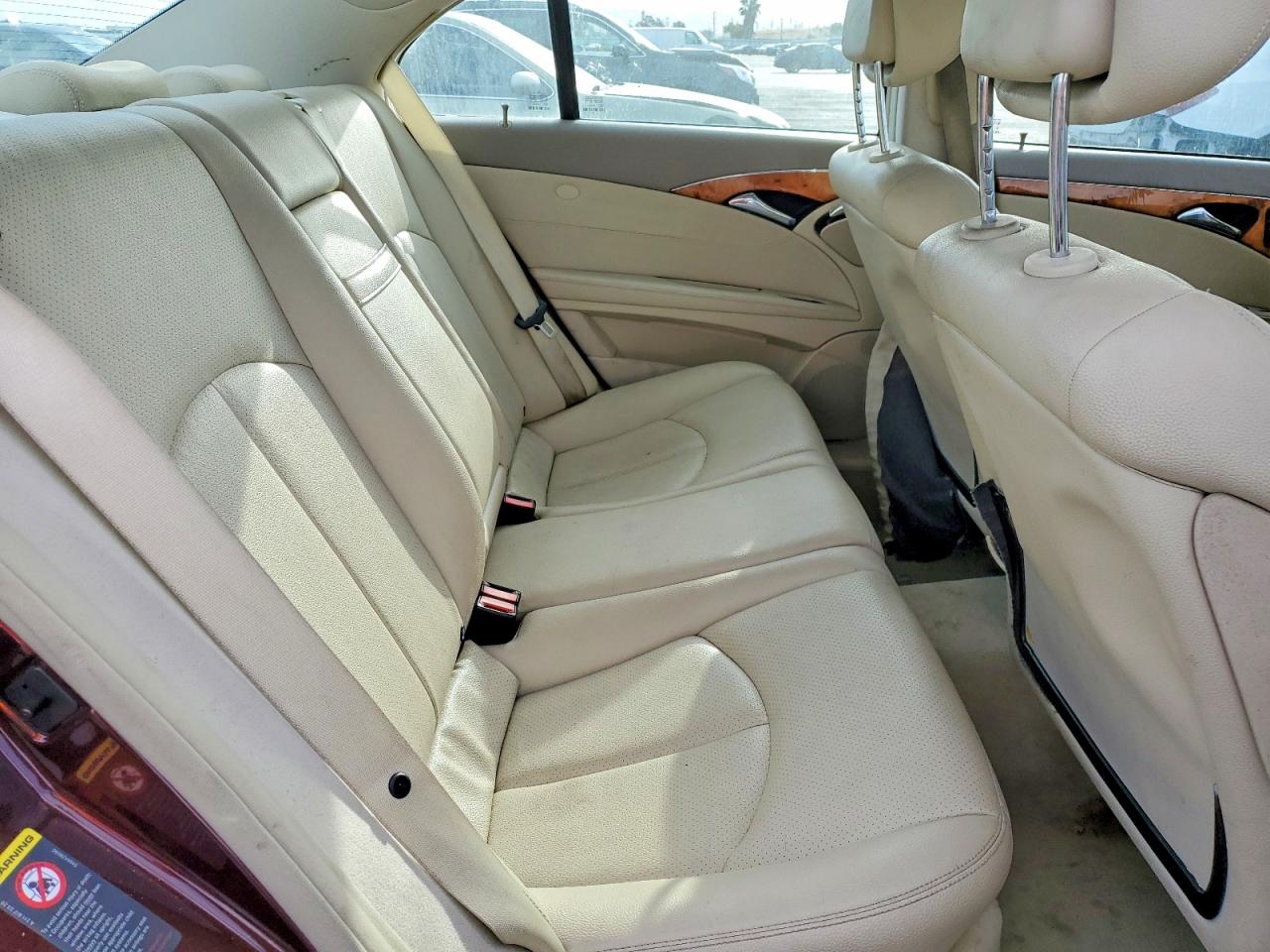2006 Mercedes-benz E 350 Burgundy vin: WDBUF56J66A913604
