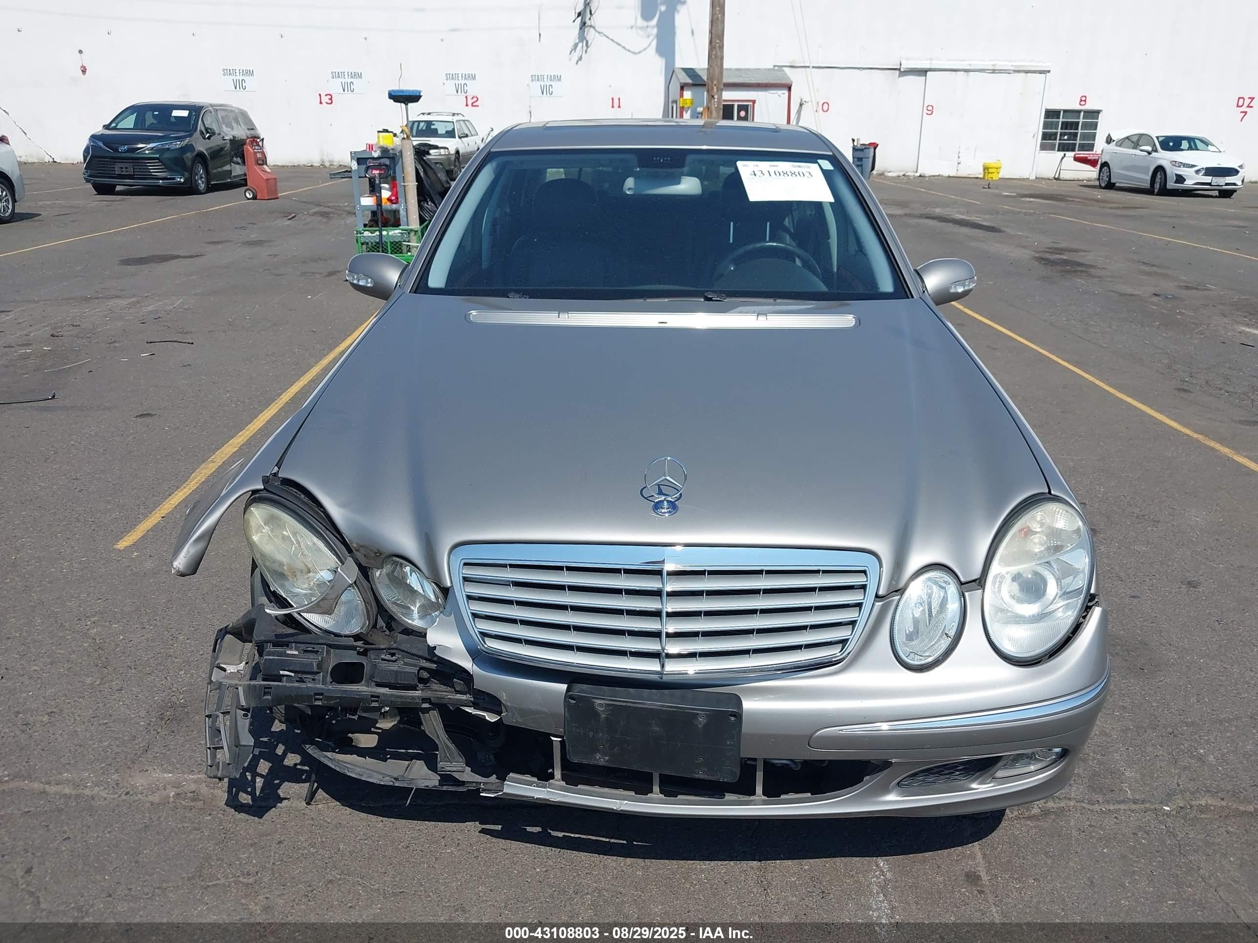 2006 Mercedes-benz E 350   Серебряный vin: WDBUF56J76A930329