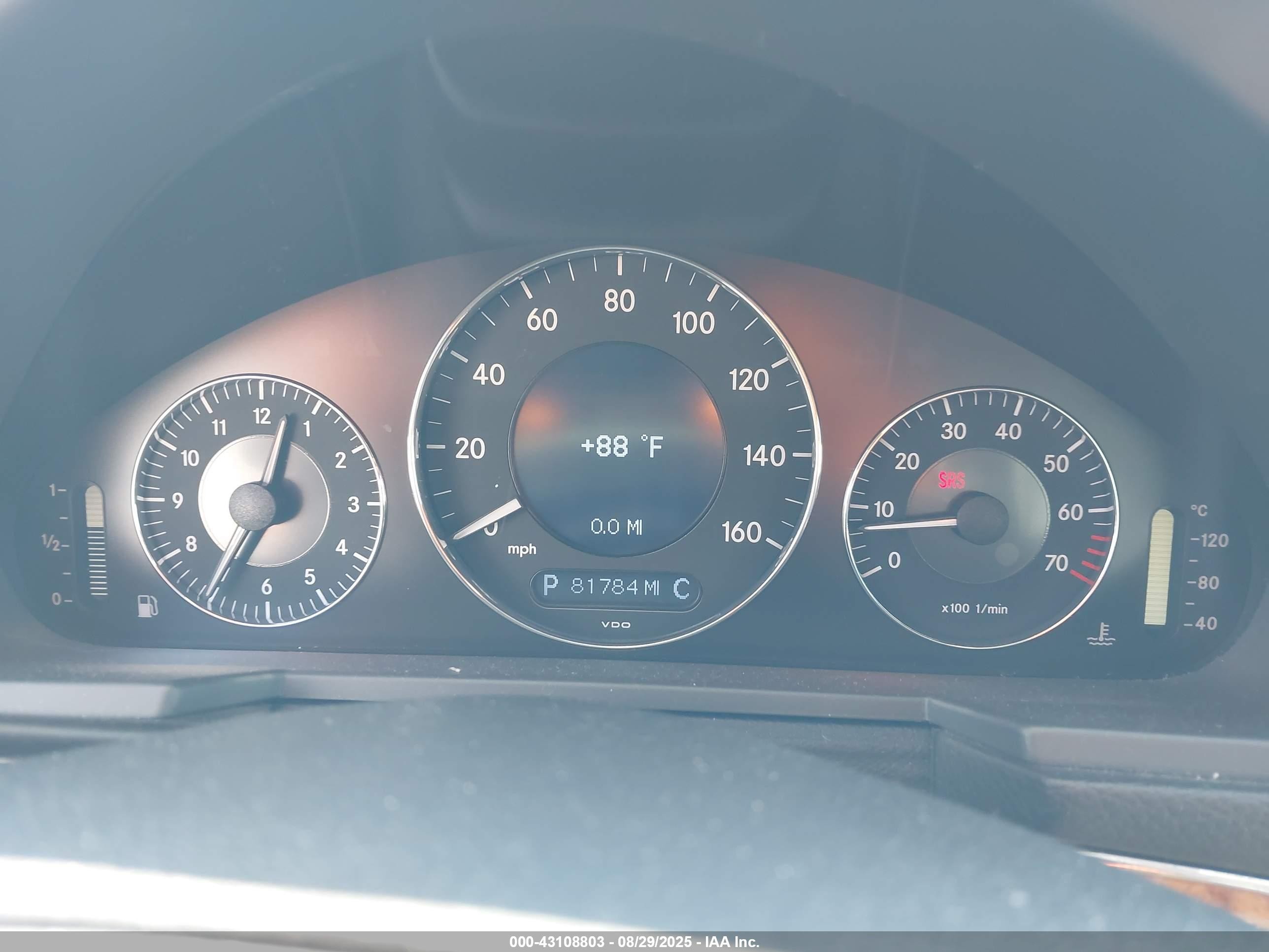 2006 Mercedes-benz E 350   Серебряный vin: WDBUF56J76A930329