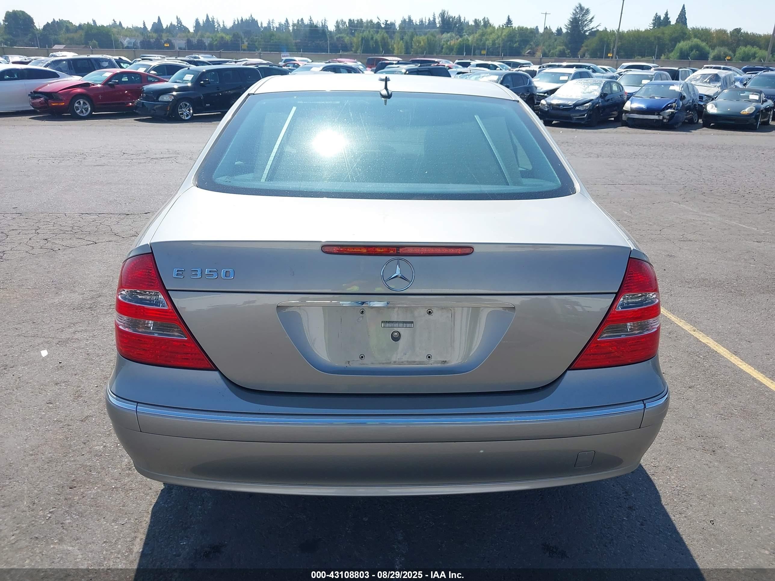 2006 Mercedes-benz E 350   Серебряный vin: WDBUF56J76A930329