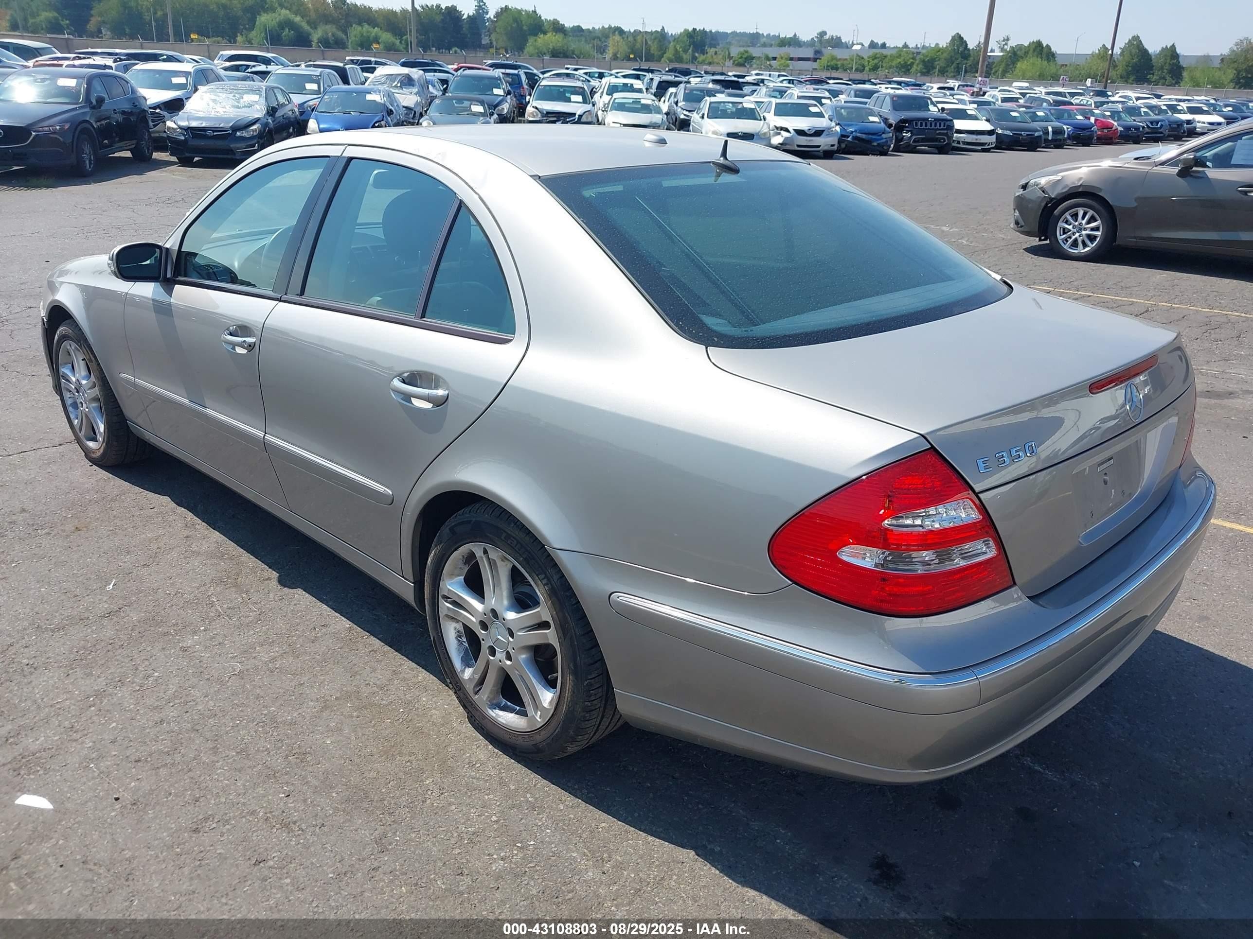 2006 Mercedes-benz E 350   Серебряный vin: WDBUF56J76A930329