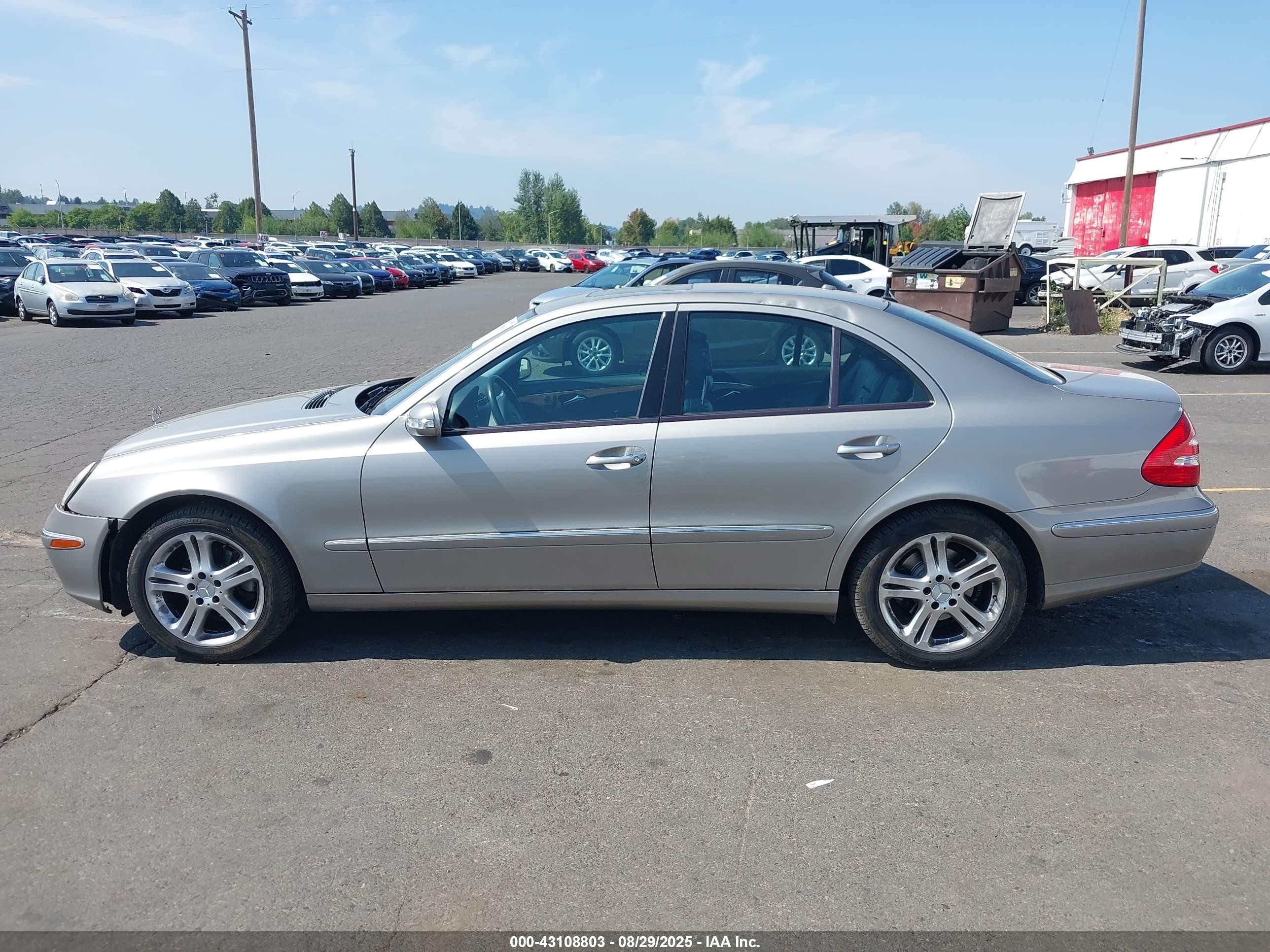 2006 Mercedes-benz E 350   Серебряный vin: WDBUF56J76A930329