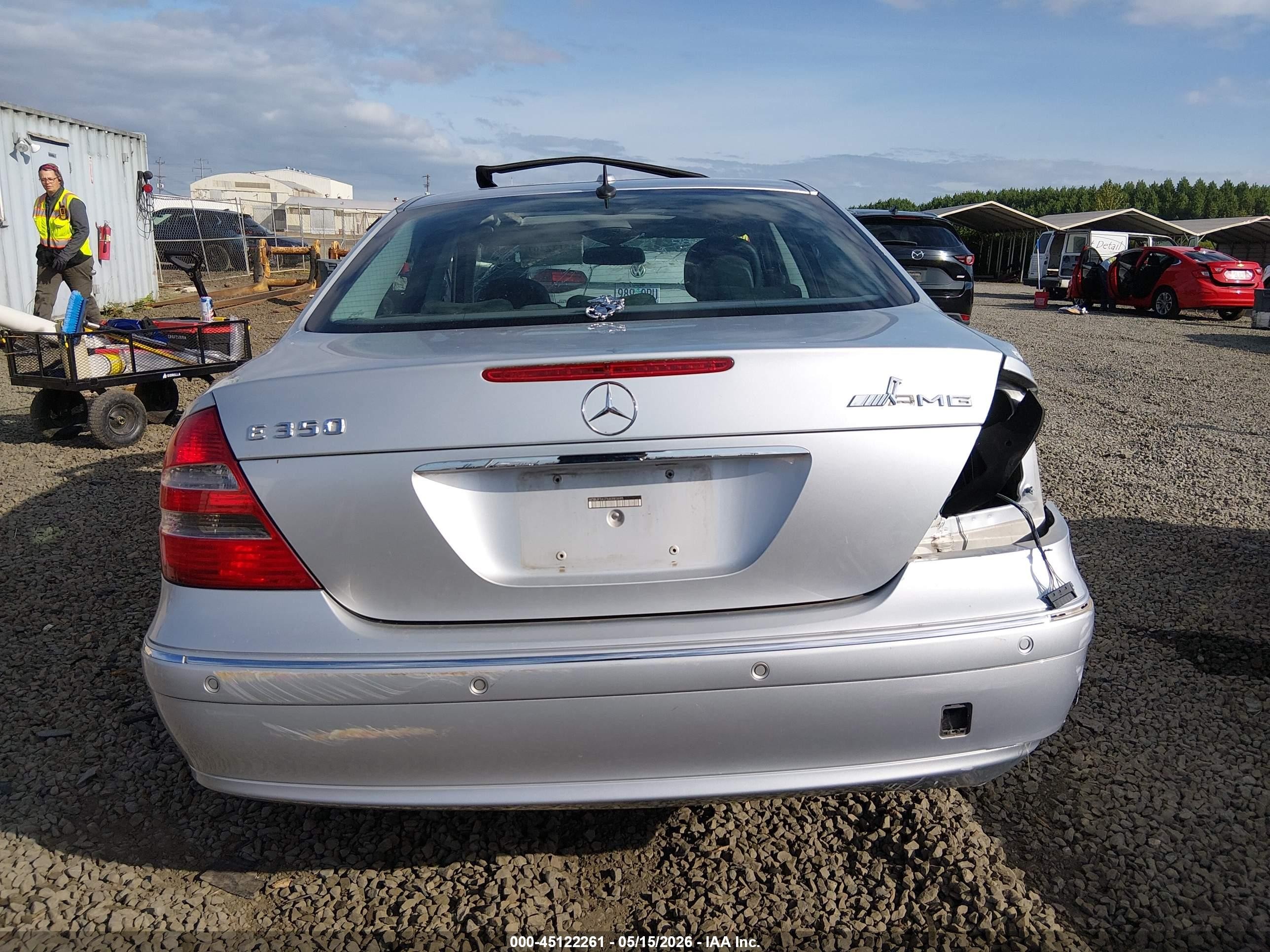 2006 Mercedes-benz E-class 3.5l Серебряный vin: WDBUF56J76A980695