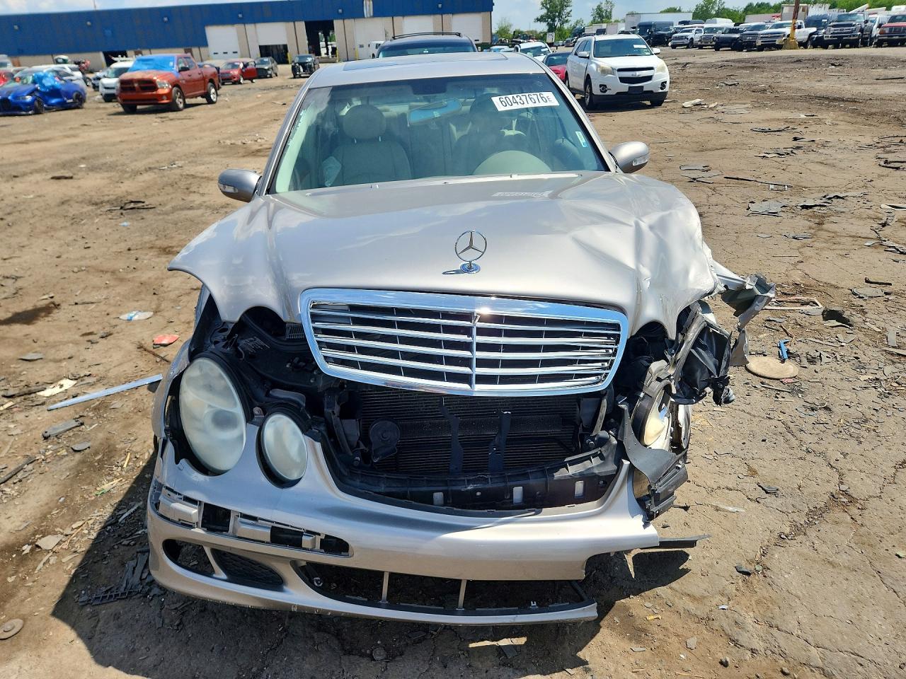 2006 Mercedes-benz E 350 Silver vin: WDBUF56J86A819093