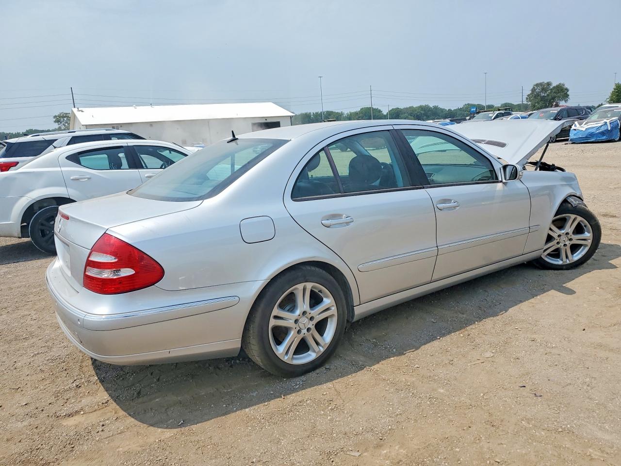 2006 Mercedes-benz E 350 Silver vin: WDBUF56J86A945924