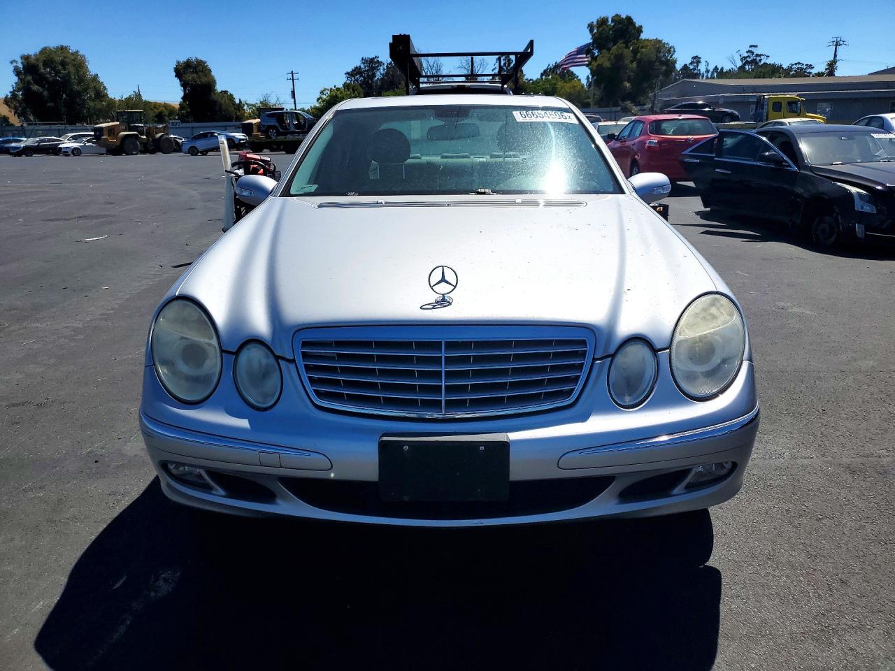 2006 Mercedes-benz E 350 Silver vin: WDBUF56J96A776495