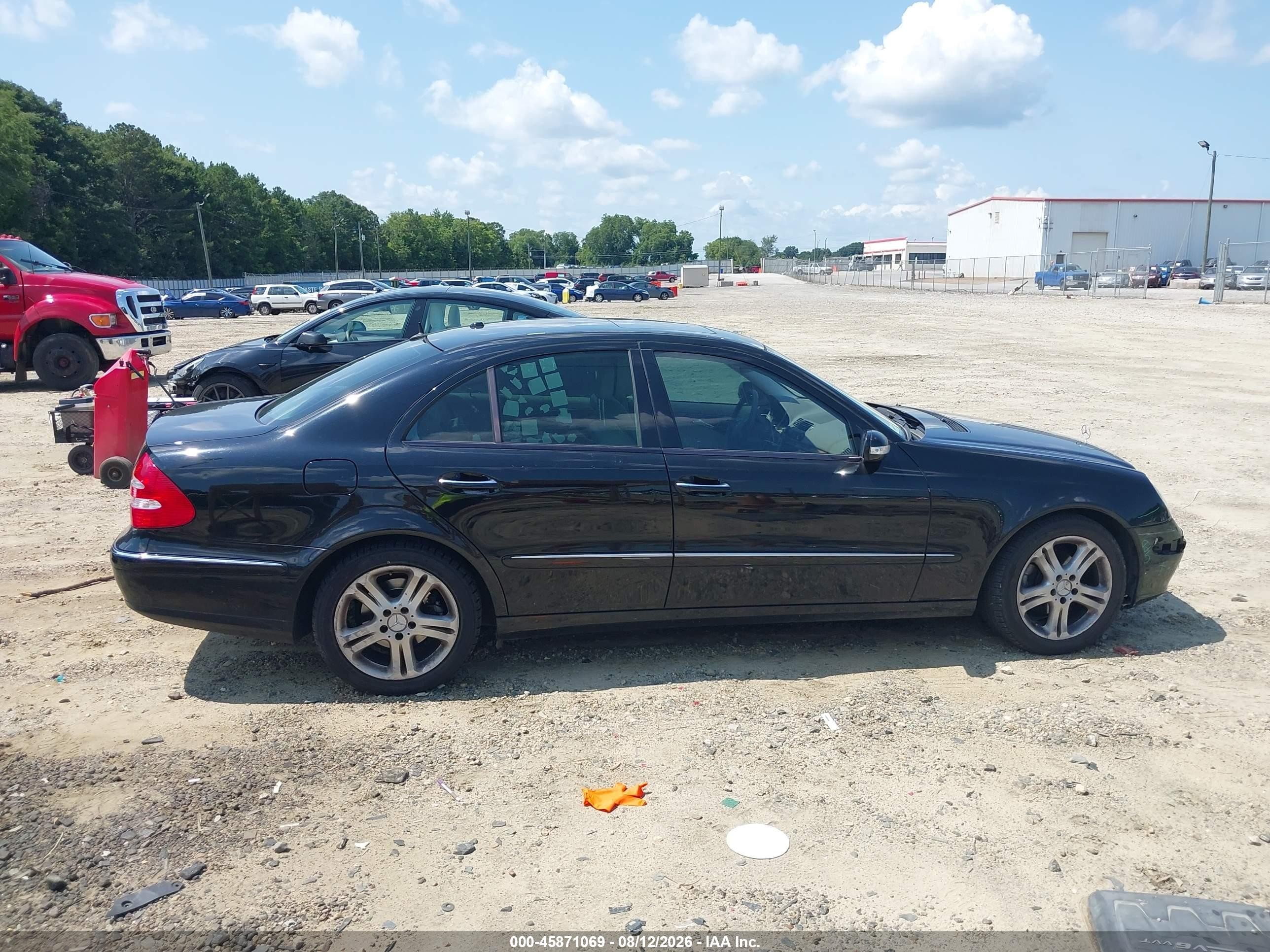 2006 Mercedes-benz E 350 Black vin: WDBUF56J96A968550