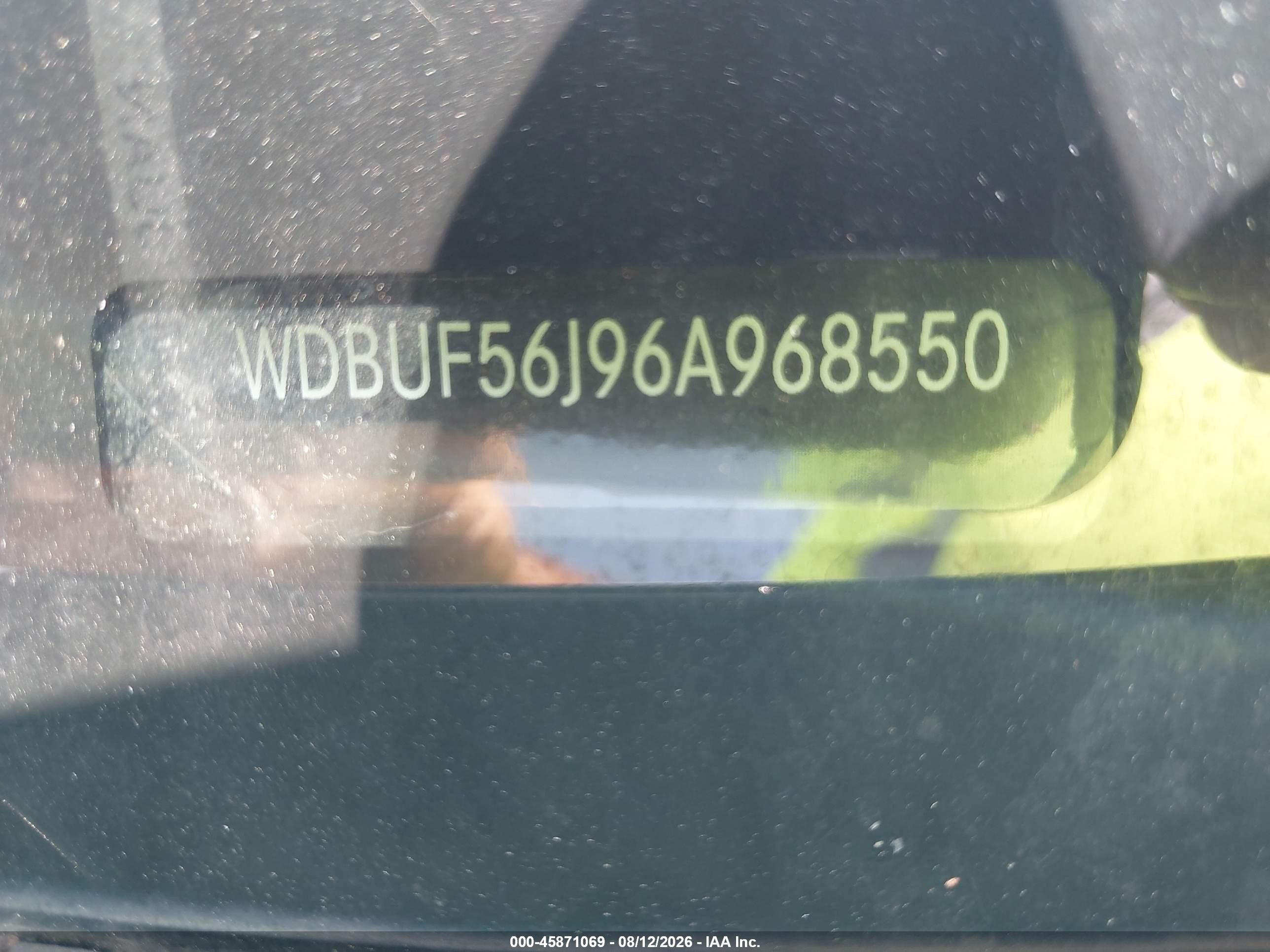 2006 Mercedes-benz E 350 Black vin: WDBUF56J96A968550