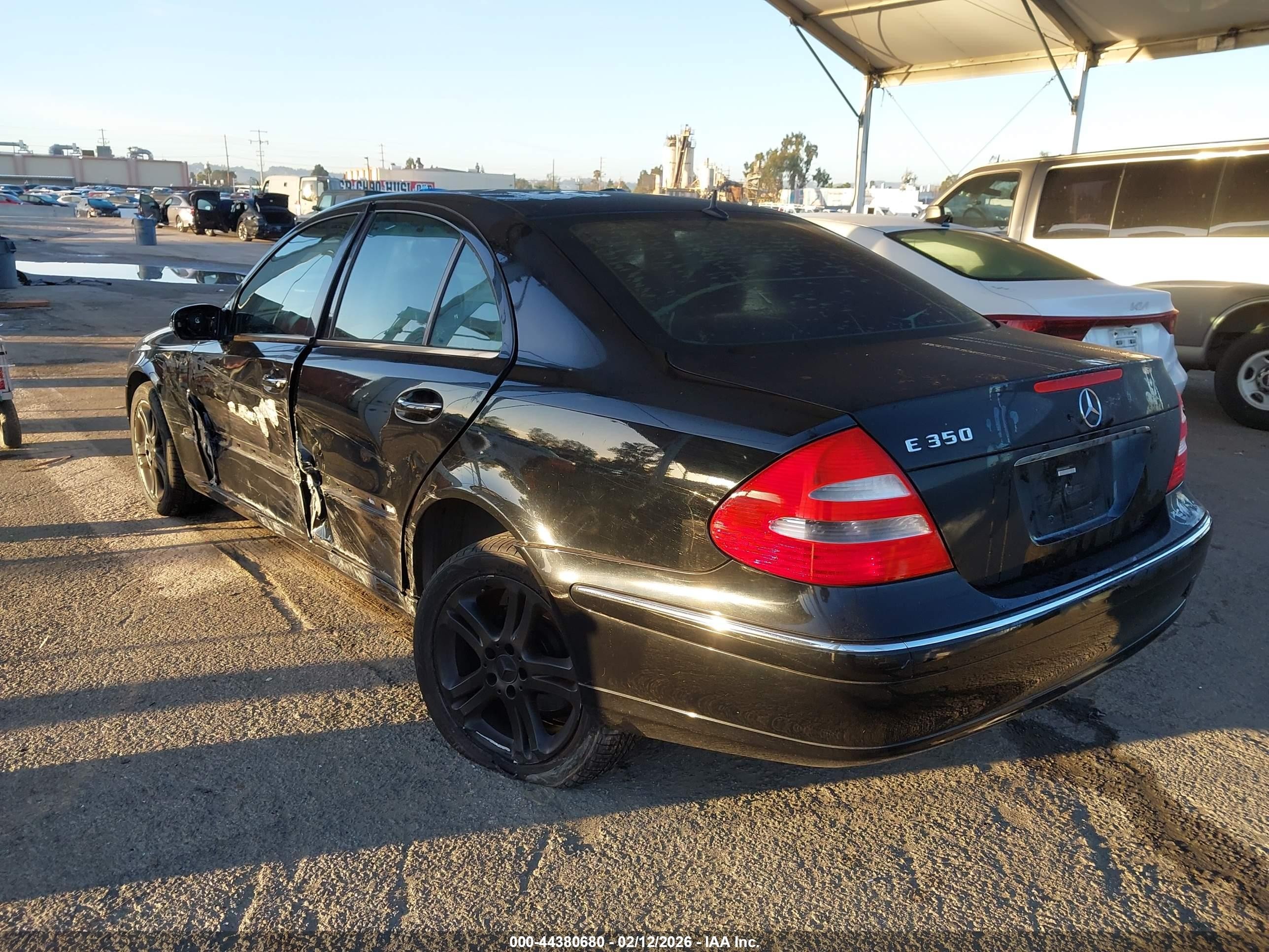 2006 Mercedes-benz E 350   Черный vin: WDBUF56JX6A864987