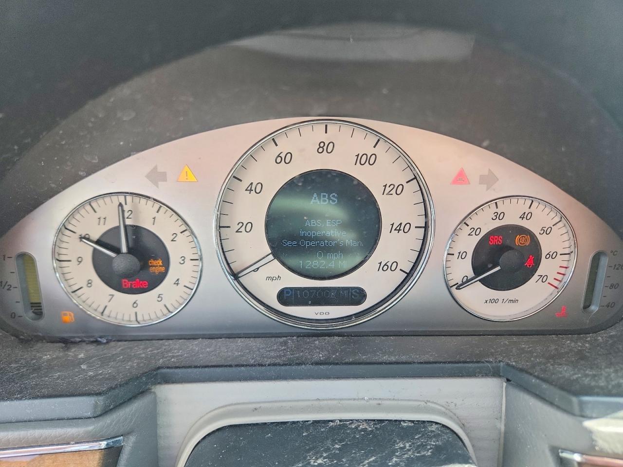 2007 Mercedes-benz E 350 Серебряный vin: WDBUF56X07A989941