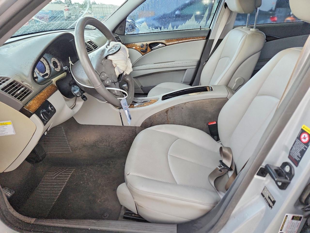 2007 Mercedes-benz E 350 Серебряный vin: WDBUF56X07A989941