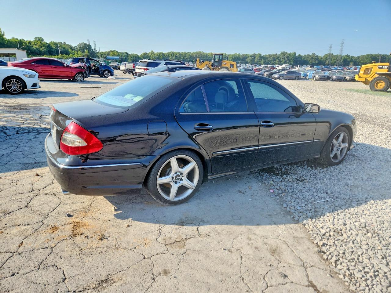 2007 Mercedes-benz E 350 Черный vin: WDBUF56X07B034809