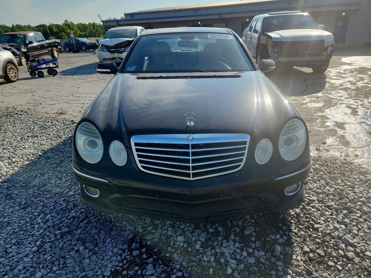 2007 Mercedes-benz E 350 Черный vin: WDBUF56X07B034809