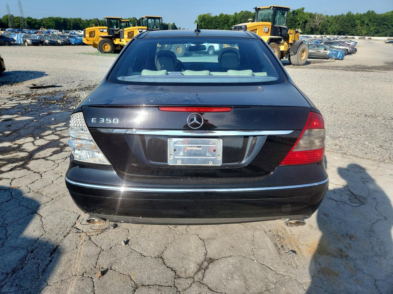 2007 Mercedes-benz E 350 Черный vin: WDBUF56X07B034809