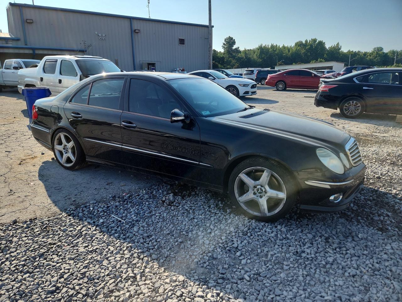 2007 Mercedes-benz E 350 Черный vin: WDBUF56X07B034809