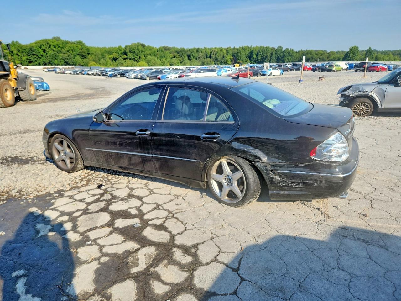 2007 Mercedes-benz E 350 Черный vin: WDBUF56X07B034809