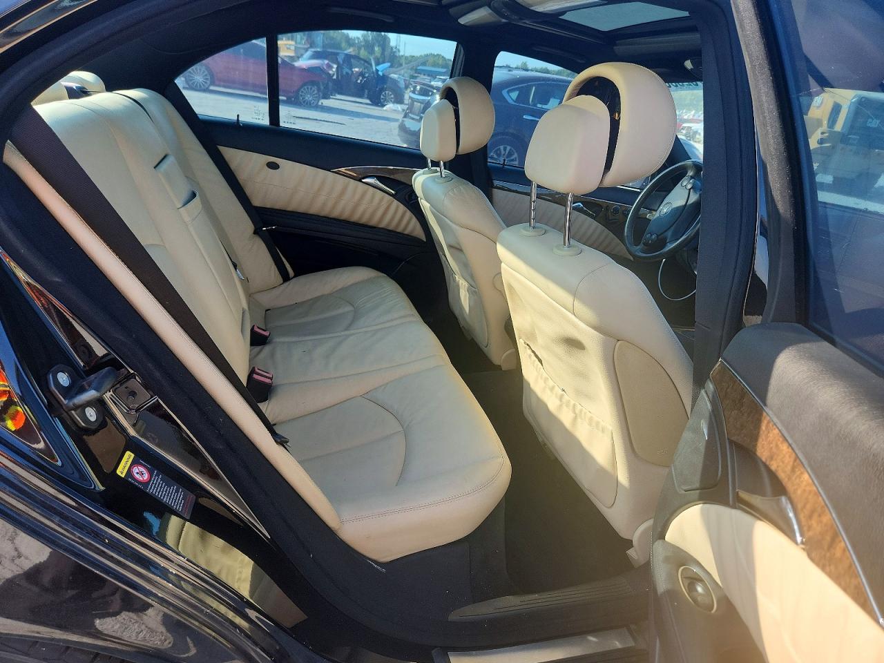 2007 Mercedes-benz E 350 Черный vin: WDBUF56X07B034809
