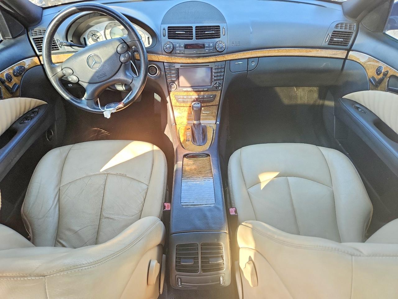 2007 Mercedes-benz E 350 Черный vin: WDBUF56X07B034809