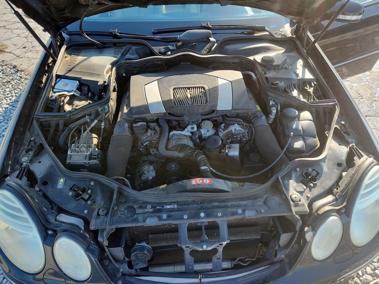 2007 Mercedes-benz E 350 Черный vin: WDBUF56X07B034809