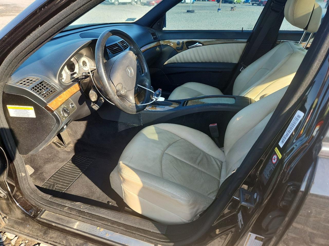 2007 Mercedes-benz E 350 Черный vin: WDBUF56X07B034809