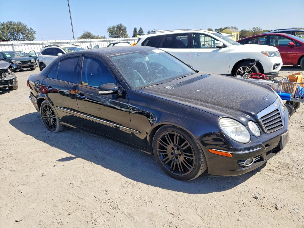 2007 Mercedes-benz E 350 Черный vin: WDBUF56X07B063761