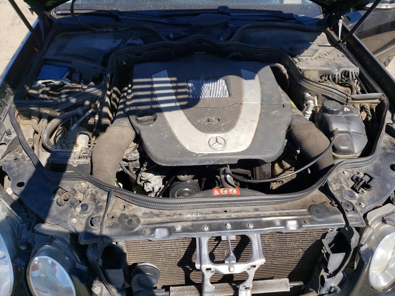 2007 Mercedes-benz E 350 Черный vin: WDBUF56X07B063761
