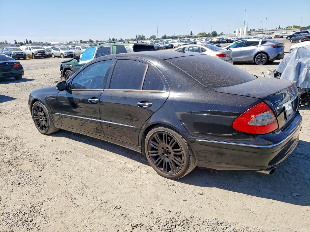 2007 Mercedes-benz E 350 Черный vin: WDBUF56X07B063761