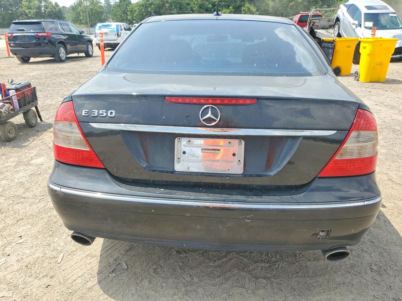 2007 Mercedes-benz E 350 Black vin: WDBUF56X07B124154