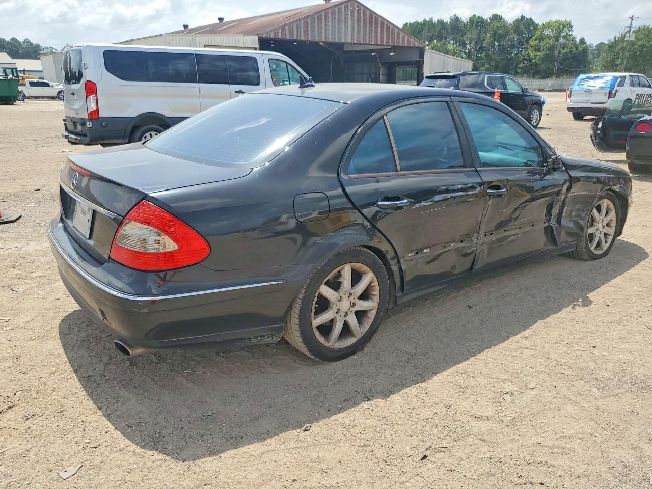 2007 Mercedes-benz E 350 Black vin: WDBUF56X07B124154