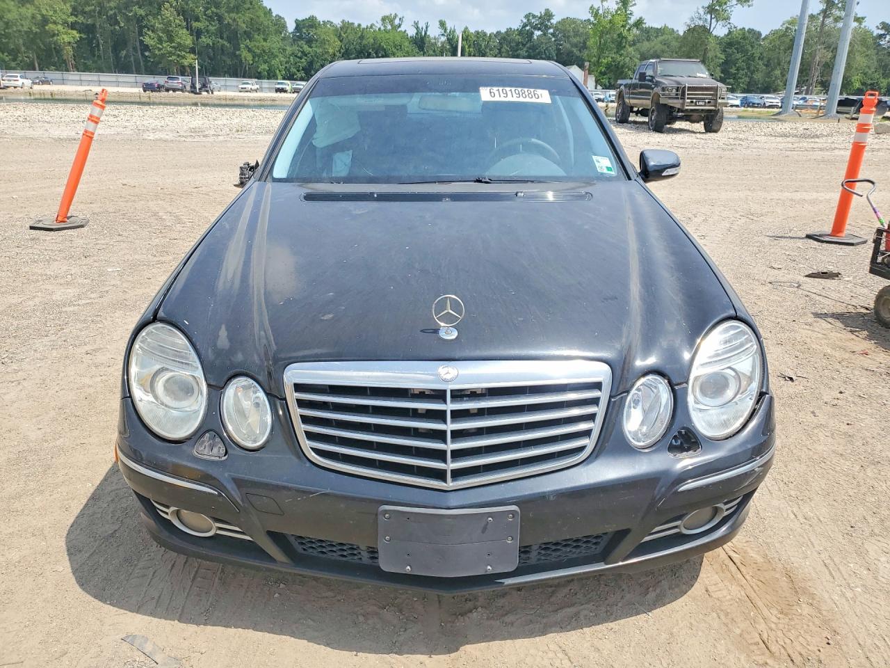 2007 Mercedes-benz E 350 Black vin: WDBUF56X07B124154