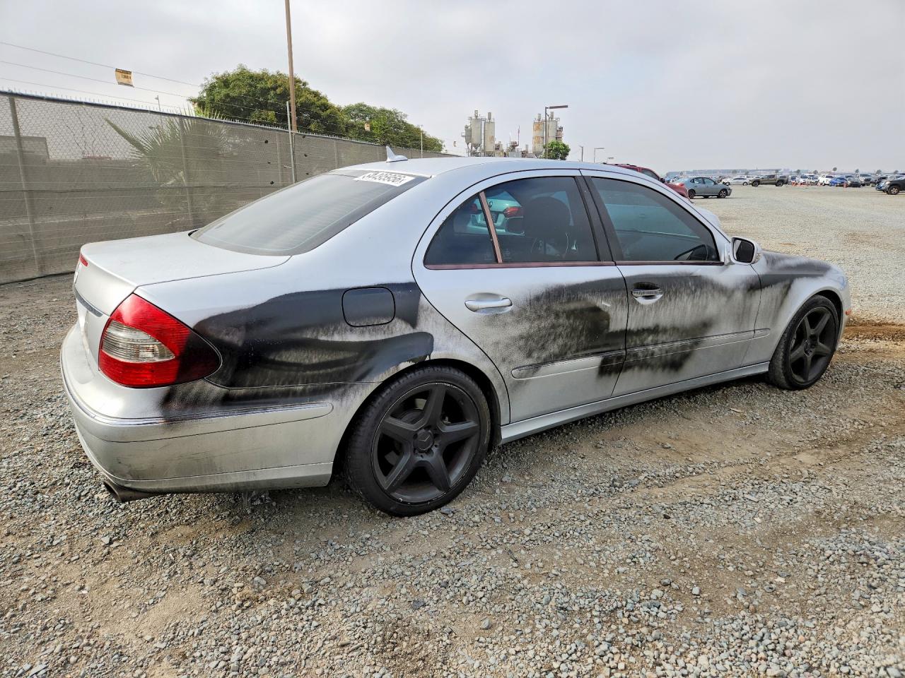 2007 Mercedes-benz E 350 Silver vin: WDBUF56X07B159583