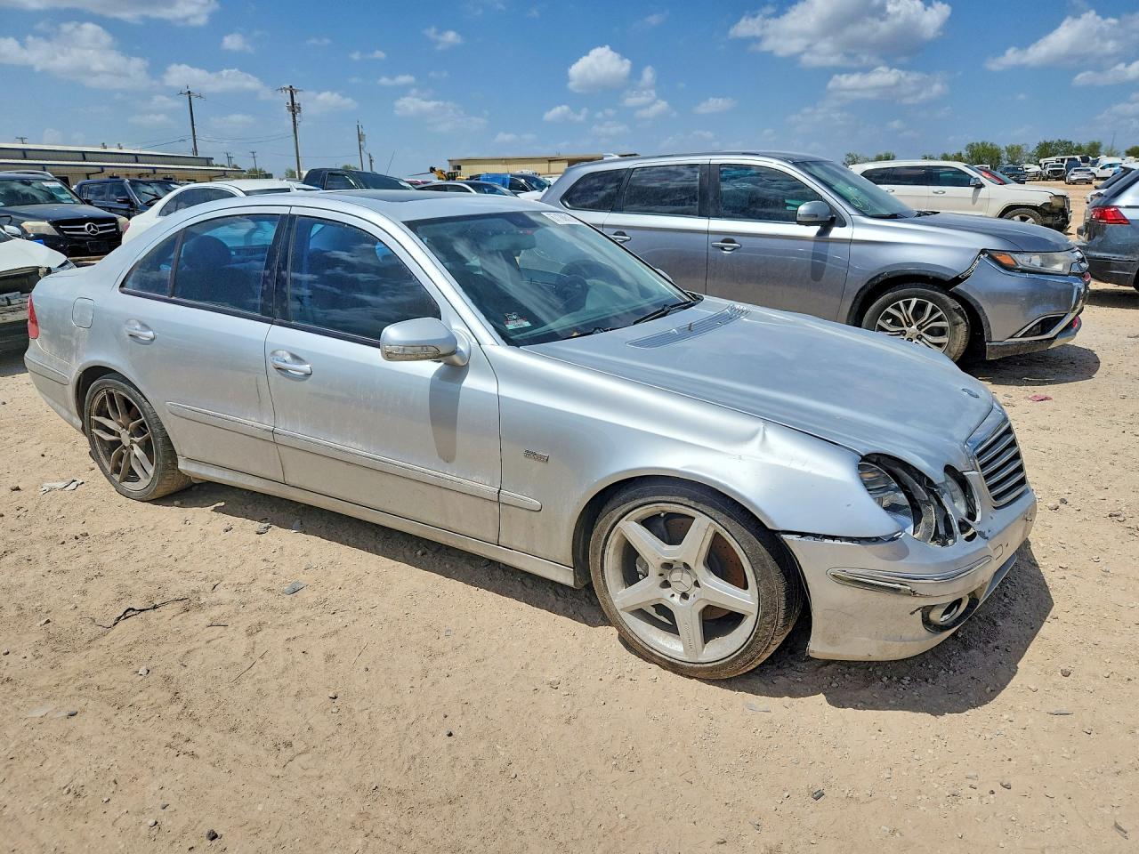 2009 Mercedes-benz E 350 Серебряный vin: WDBUF56X09B370012