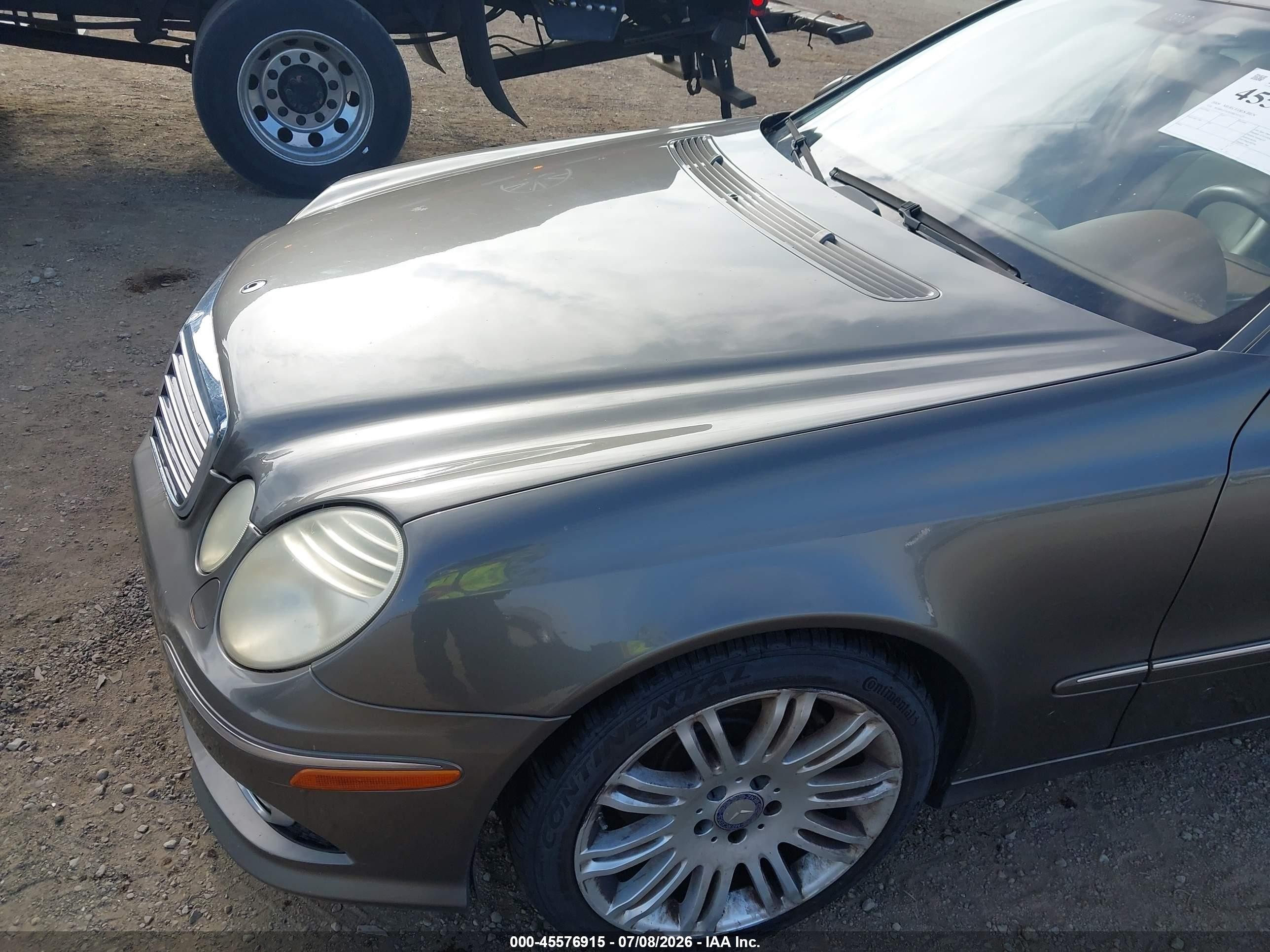 2009 Mercedes-benz E 350   Gray vin: WDBUF56X09B391927