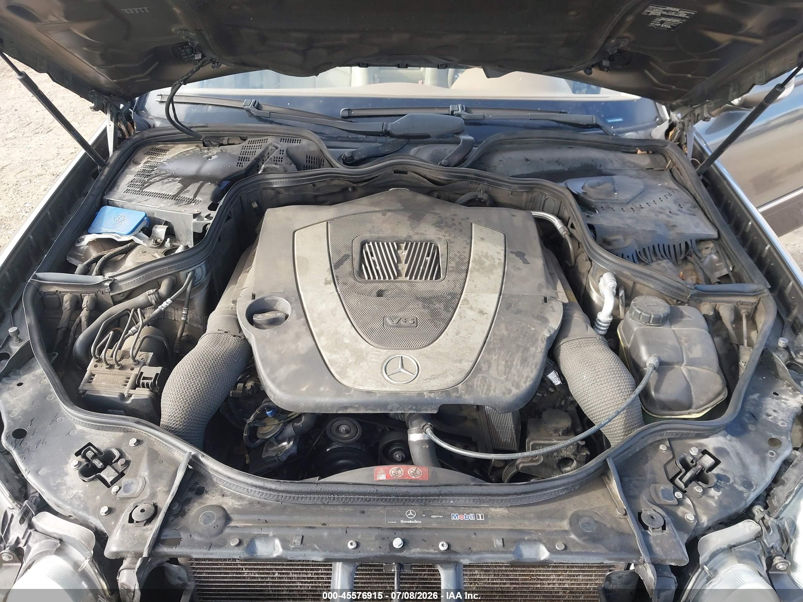 2009 Mercedes-benz E 350   Gray vin: WDBUF56X09B391927