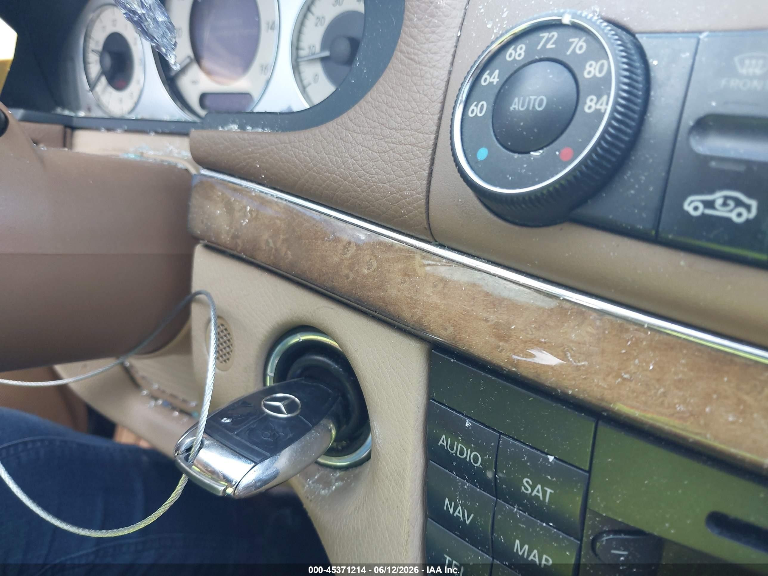 2007 Mercedes-benz E 350   Черный vin: WDBUF56X17B112885