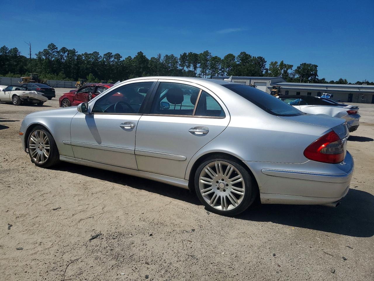 2008 Mercedes-benz E 350 Серебряный vin: WDBUF56X18B190553
