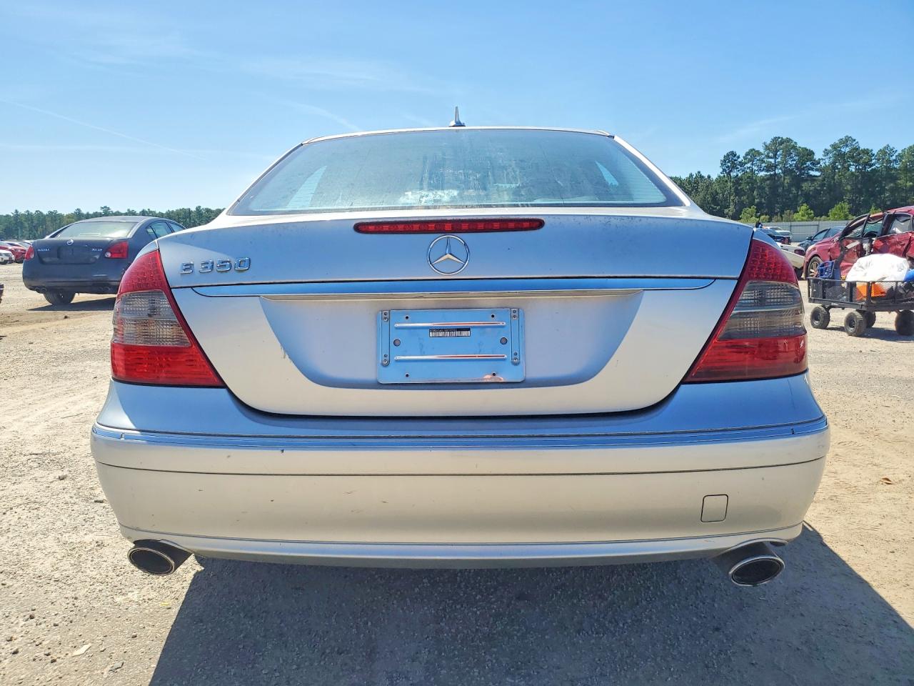 2008 Mercedes-benz E 350 Серебряный vin: WDBUF56X18B190553