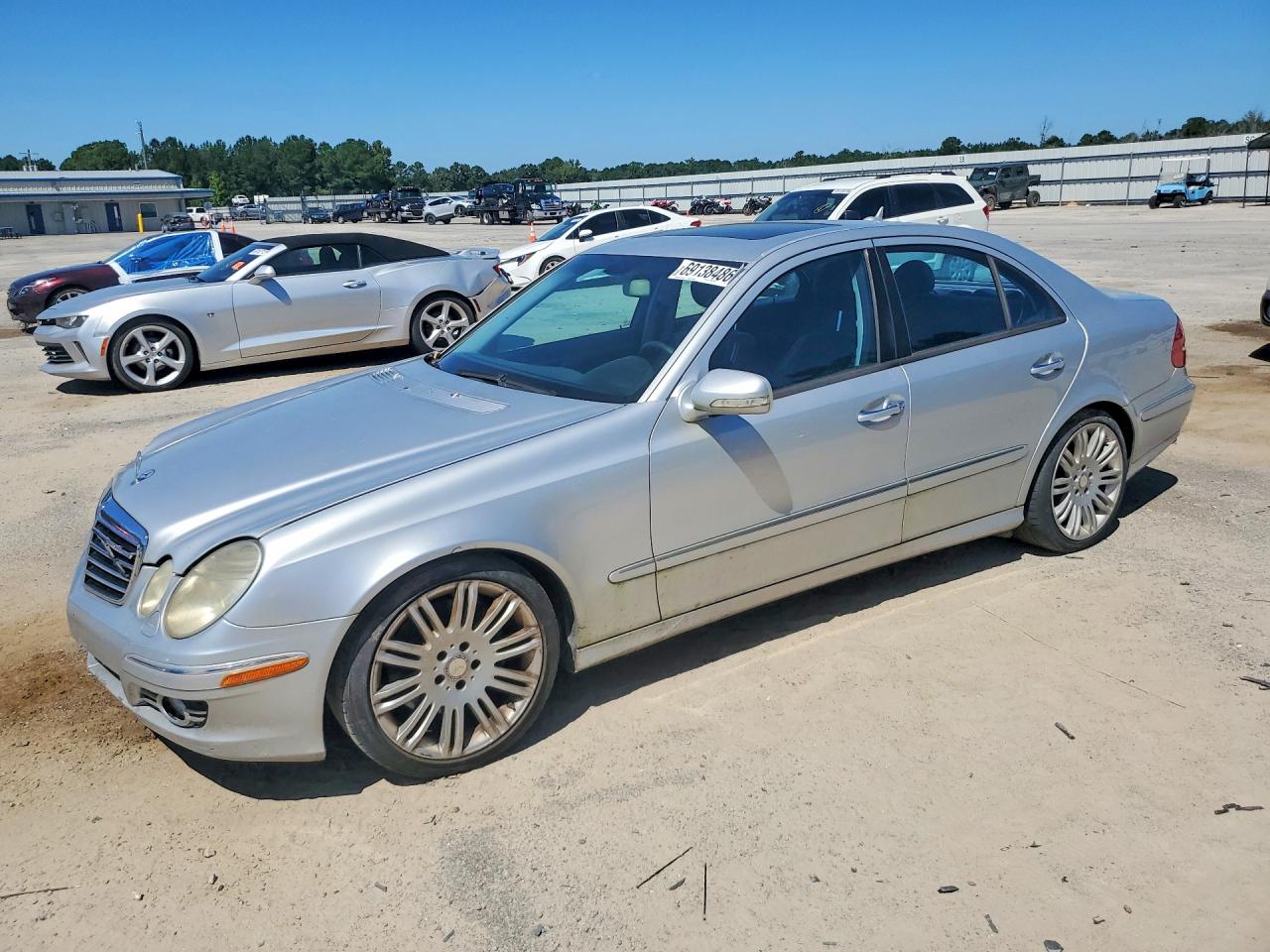 2008 Mercedes-benz E 350 Серебряный vin: WDBUF56X18B190553