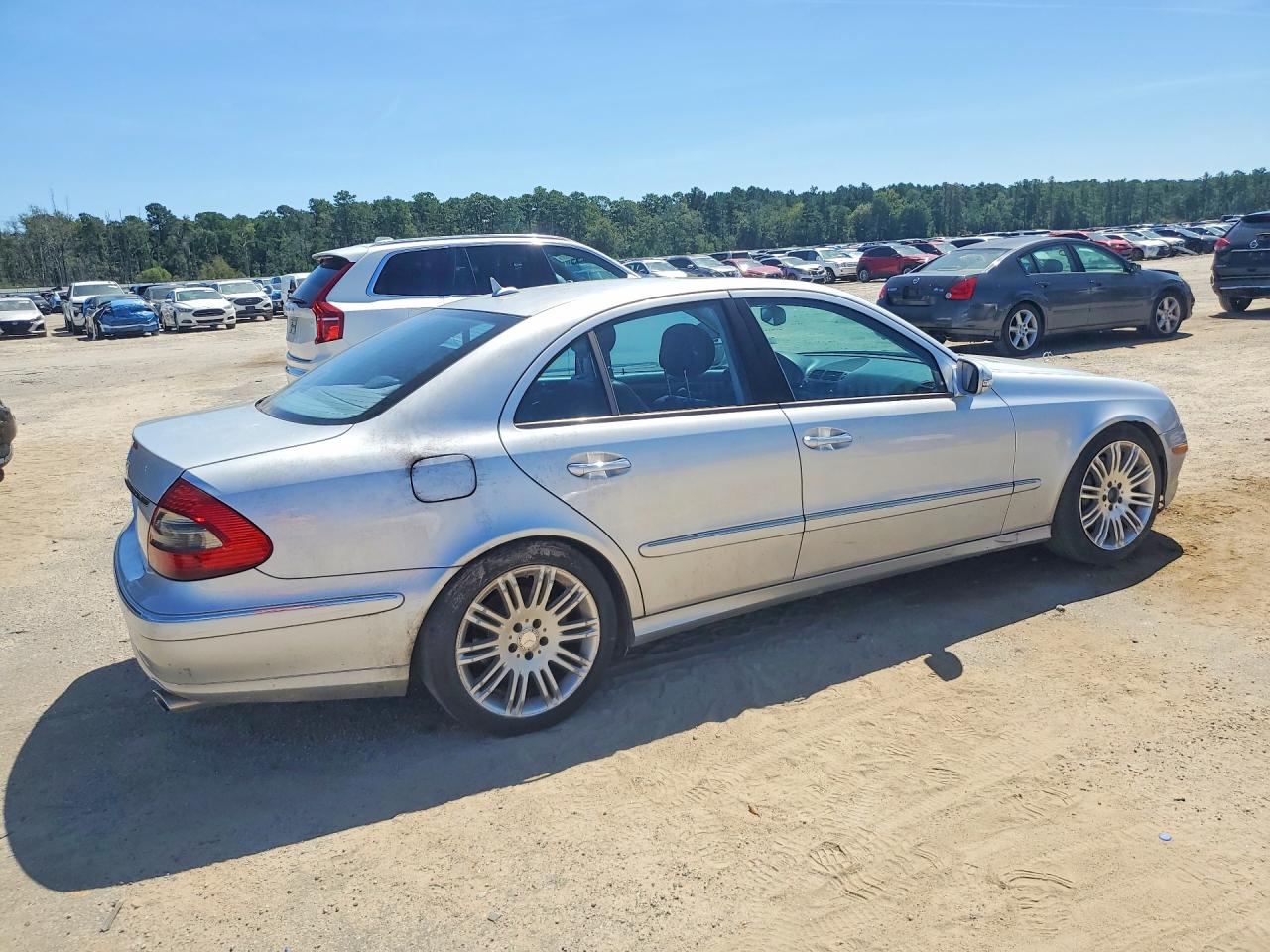 2008 Mercedes-benz E 350 Серебряный vin: WDBUF56X18B190553