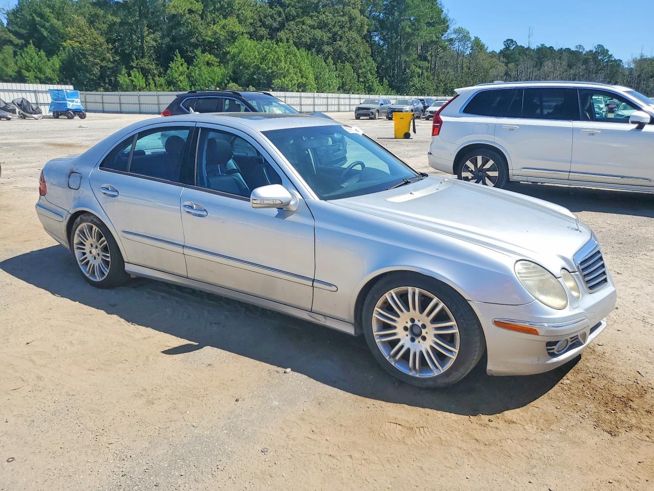 2008 Mercedes-benz E 350 Серебряный vin: WDBUF56X18B190553