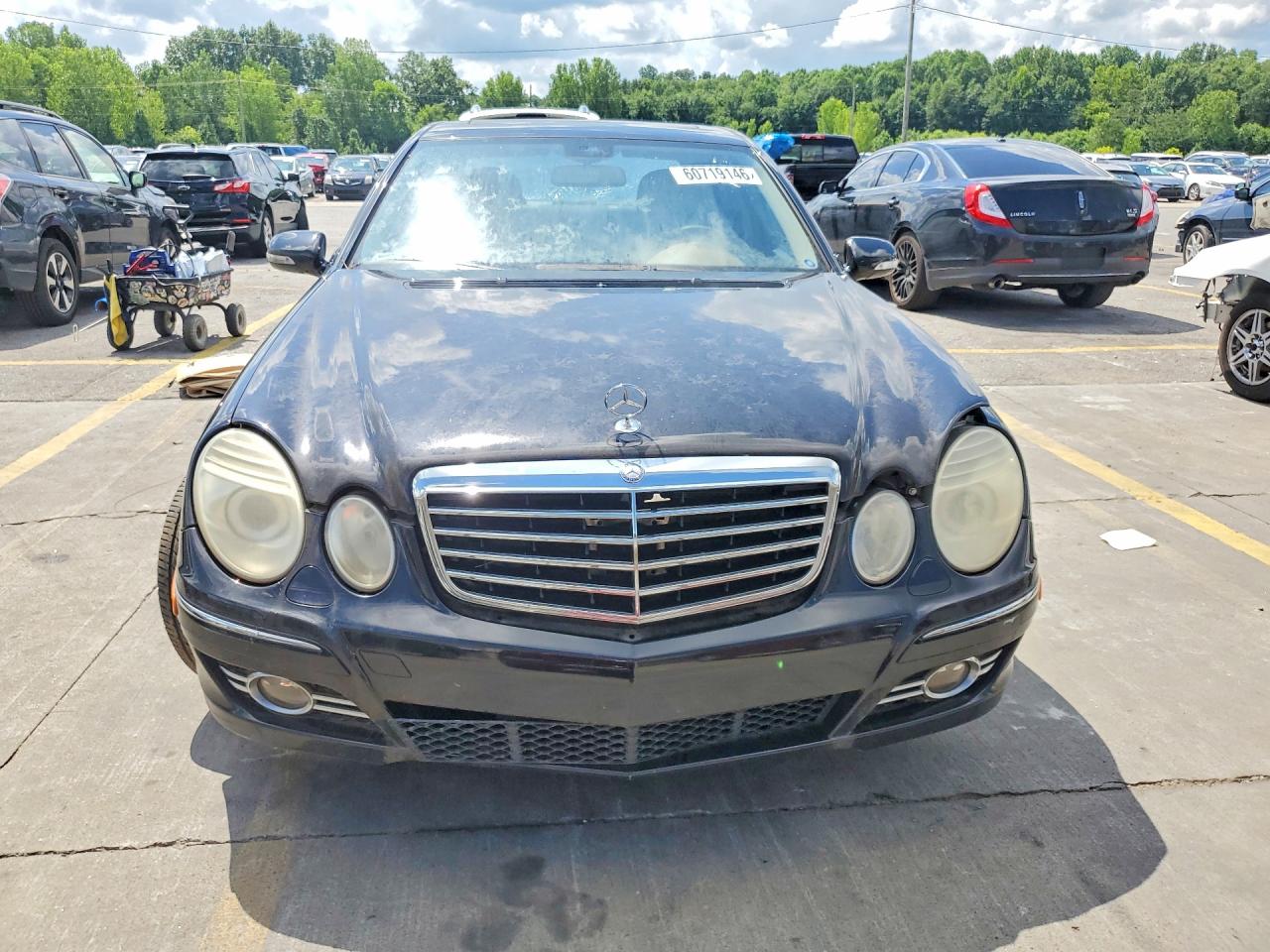 2008 Mercedes-benz E 350 Черный vin: WDBUF56X18B206492