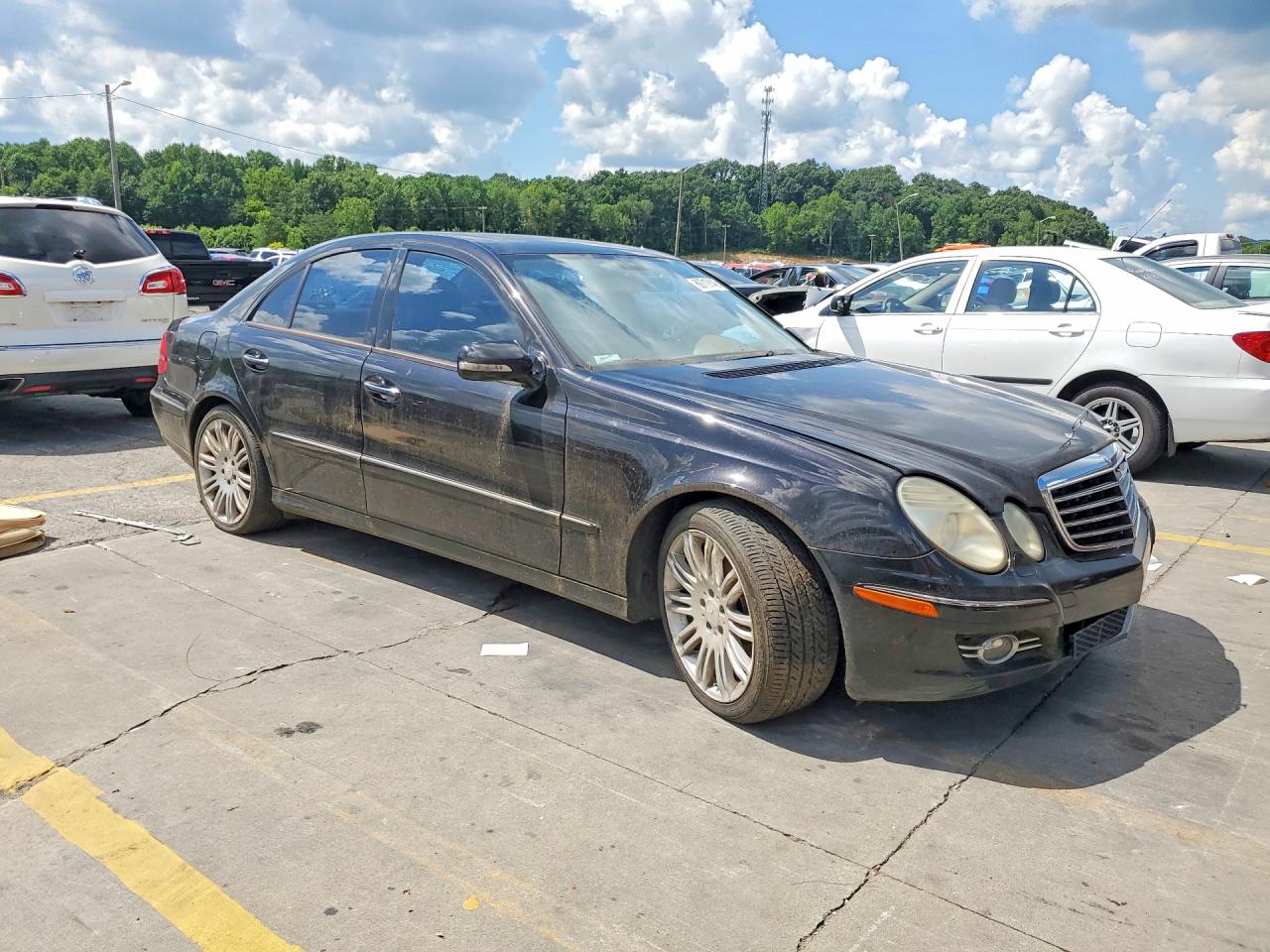 2008 Mercedes-benz E 350 Черный vin: WDBUF56X18B206492