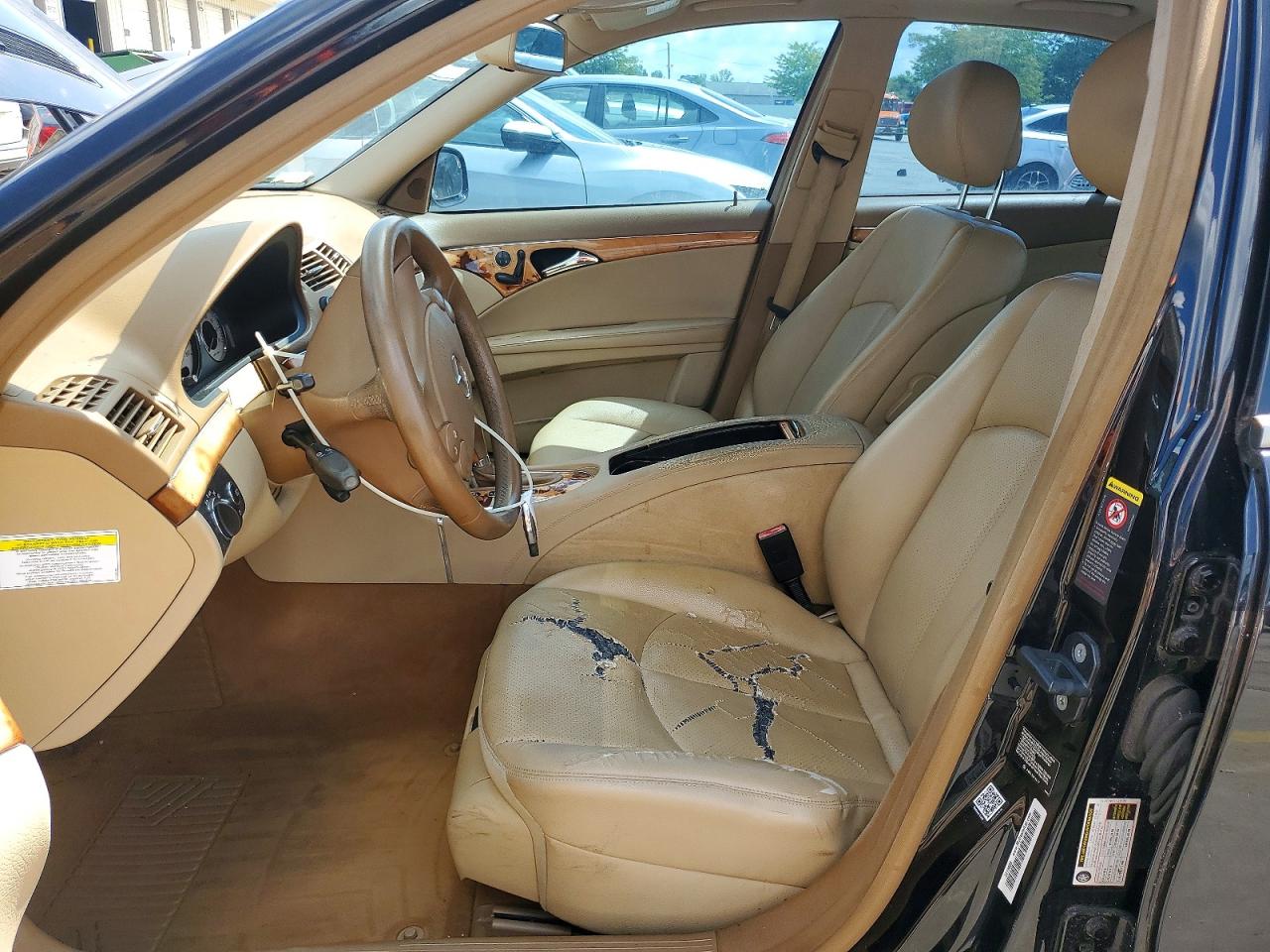 2008 Mercedes-benz E 350 Черный vin: WDBUF56X18B206492