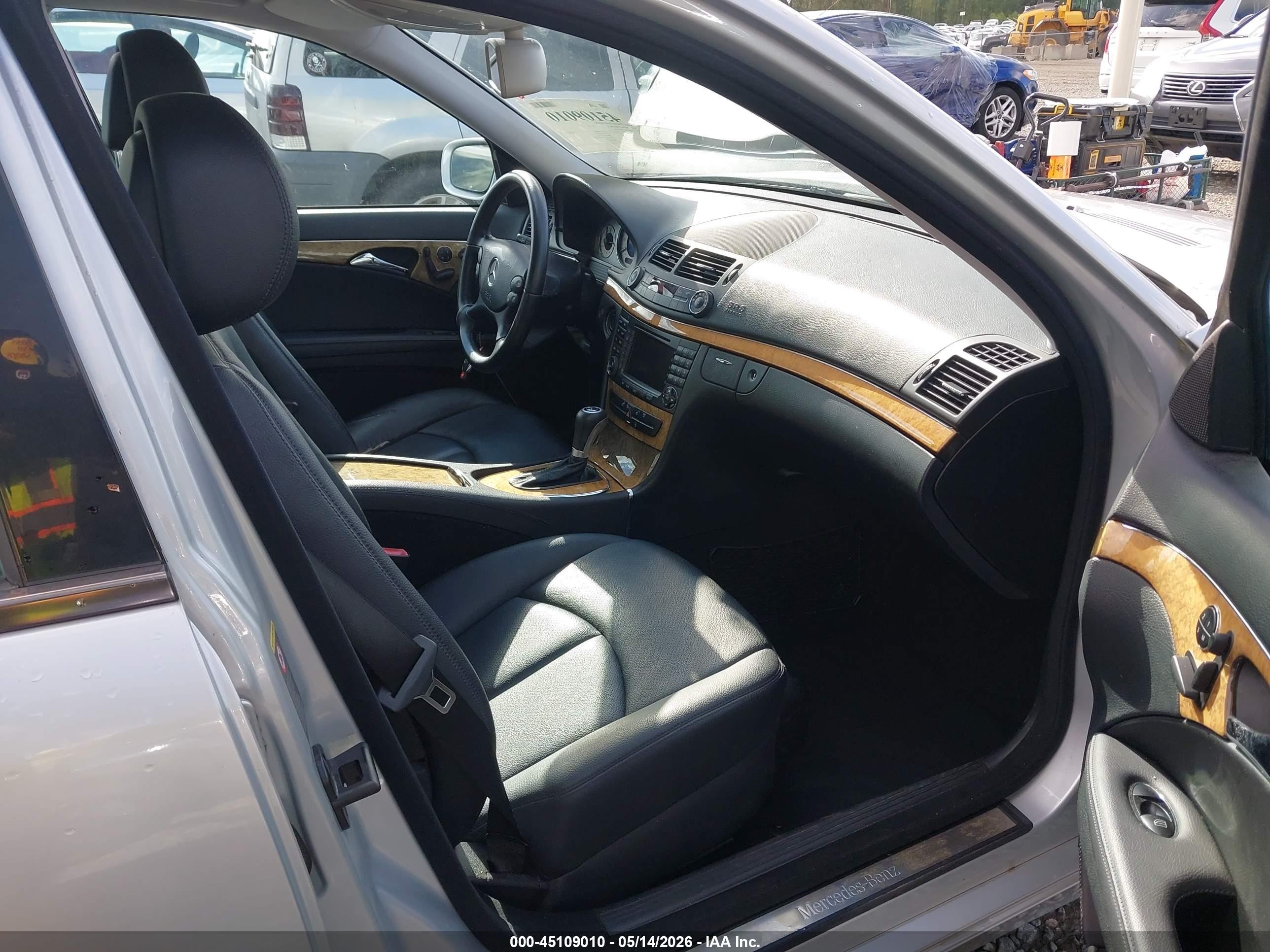 2008 Mercedes-benz E 350   Gray vin: WDBUF56X18B246748