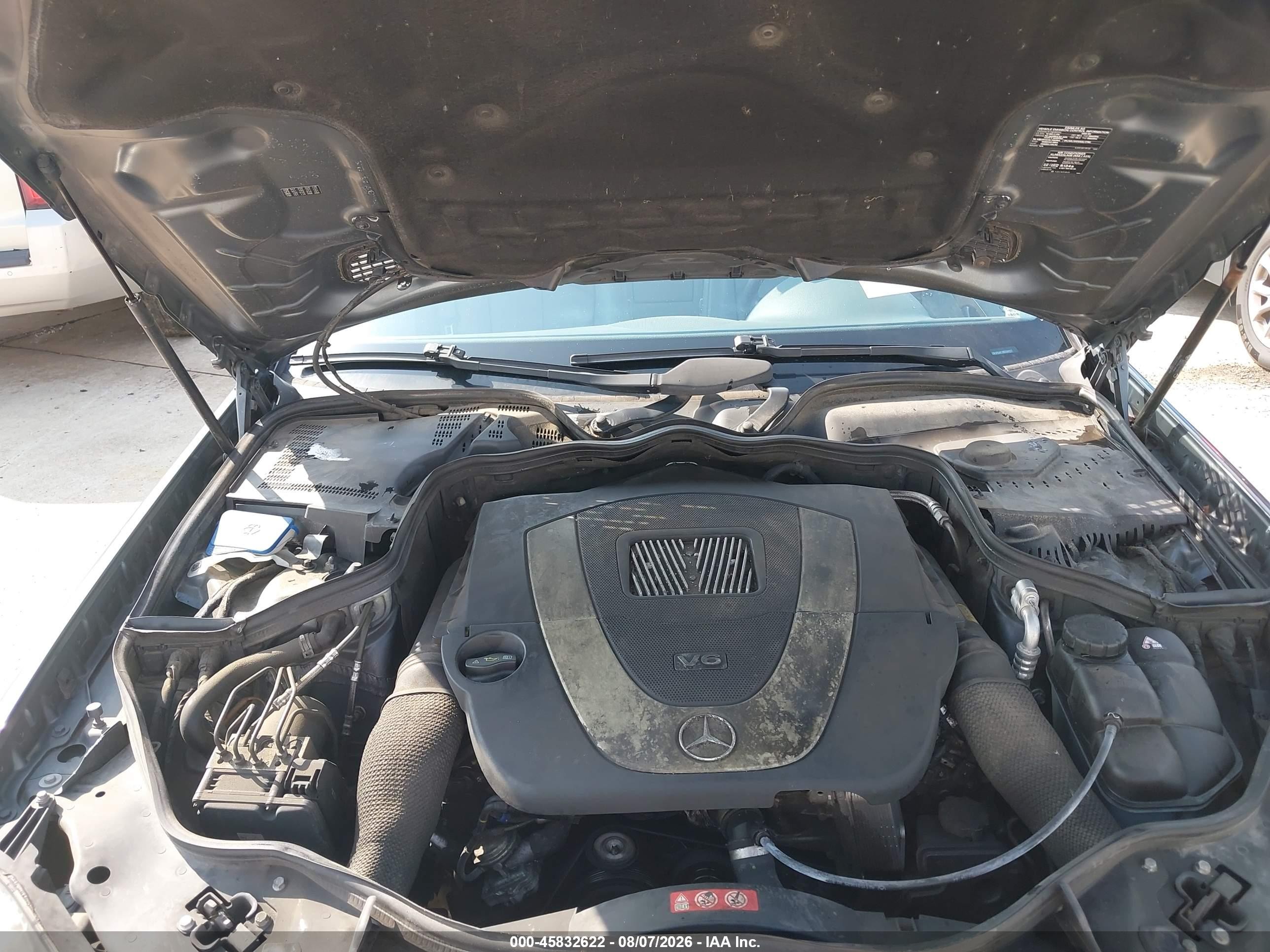 2008 Mercedes-benz E 350   Gray vin: WDBUF56X18B304227