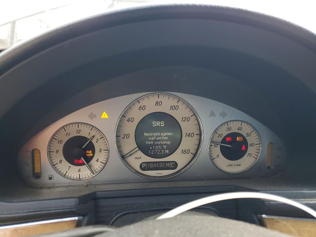 2007 Mercedes-benz E 350 Silver vin: WDBUF56X27B060750